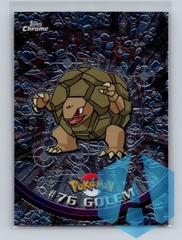 Golem 2000 Topps Chrome Pokemon #76